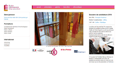 Desktop Screenshot of elisa-lemonnier.fr